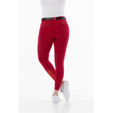 Pantaloni Riding World Alexandrie Donna Rosso Pantaloni Riding World Alexandrie Donna Rosso