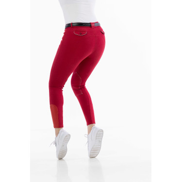 Pantaloni Riding World Alexandrie Donna Rosso Pantaloni Riding World Alexandrie Donna Rosso