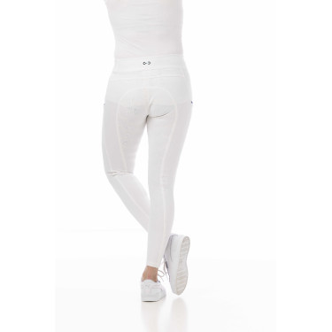 Pantaloni Riding World Agadir donna Bianco Pantaloni Riding World Agadir donna Bianco