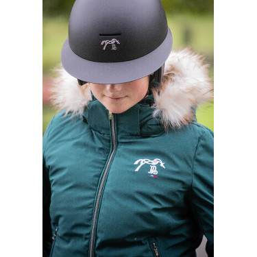 Casco Penelope visiera lunga Nero opaco