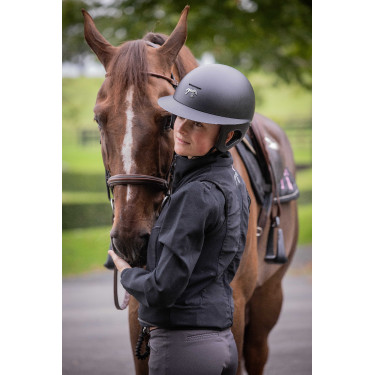 Casco Penelope visiera lunga Nero opaco