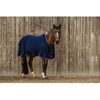 Camicia in pile Equithème Vague Blu navy Camicia in pile Equithème Vague Blu navy