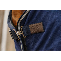 Camicia in pile Equithème Vague Blu navy Camicia in pile Equithème Vague Blu navy