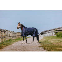 Coperta Equithème Classic 1200D High neck Marina Blu marino Coperta Equithème Classic 1200D High neck Marina Blu marino