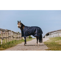 Coperta Equithème Classic 1200D High neck Marina Blu marino Coperta Equithème Classic 1200D High neck Marina Blu marino