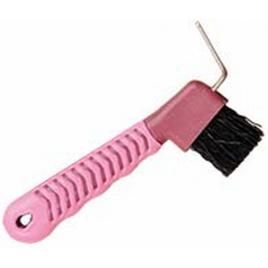 Netta-zoccoli spazzola bicolore T de T Bordeaux / rosa