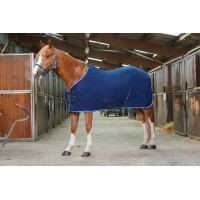 Camicia in pile Riding World con cinghie incrociate 230g Marino / azzurro chiaro Blu Camicia in pile Riding World con cinghie incrociate 230g Marino / azzurro chiaro Blu