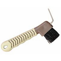 Netta-zoccoli spazzola bicolore T de T Marrone / beige