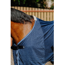 Camicia in maglia fine Riding World Blu navy
