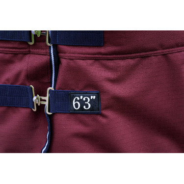 Coperta Equithème TYREX 1200D High Neck Bordeaux Coperta Equithème TYREX 1200D High Neck Bordeaux