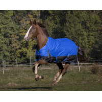 Coperta Equithème Tyrex 1200D Aisance Blu / nero Coperta Equithème Tyrex 1200D Aisance Blu / nero
