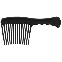 Pettine a denti larghi in P.V.C Hippotonic Soft Nero