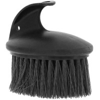 Spazzola da massaggio a setole dure lunghe Hippotonic Nero