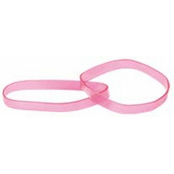 Elastico per treccia in silicone T de T Rosa