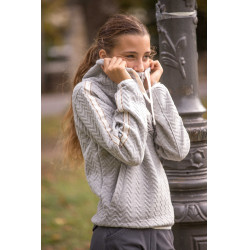 Felpa Pénélope Pépita Grigio Felpa Pénélope Pépita Grigio