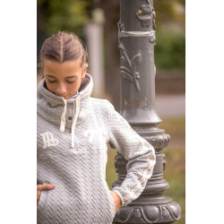 Felpa Pénélope Pépita Grigio Felpa Pénélope Pépita Grigio