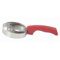 Striglia metallica rotonda T di T Blu