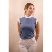 Polo da concorso Pénélope Séville Mesh senza maniche