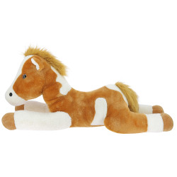 Peluche Equi-Kids cavallo pezzato Marrone chiaro / bianco