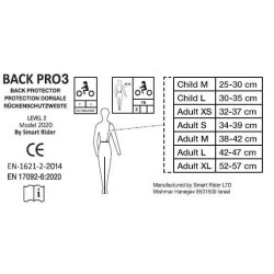 Dorsale Equithème Cox Nero / rosso