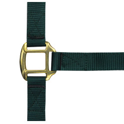 Capestro in nylon foderato in cuoio Norton Verde scuro Capestro in nylon foderato in cuoio Norton Verde scuro