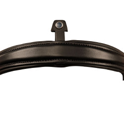 Museruola speciale da dressage Stübben combinata 2300 Leitrim Nero / nero argentato