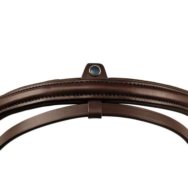 Museruola combinata Stübben 2300 Leitrim Ebano / ebano argentato