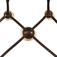 Museruola messicana Stübben 2300 Leitrim Ebano / ebano argentato