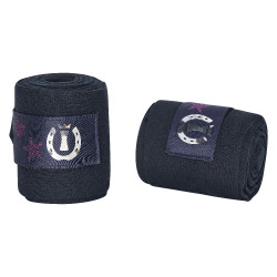 Fasce da polo Imperial Riding Cosmic Sparkle Marina Blu marino