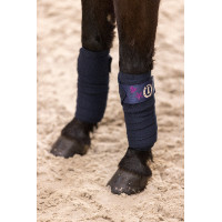 Fasce da polo Imperial Riding Cosmic Sparkle Marina Blu marino