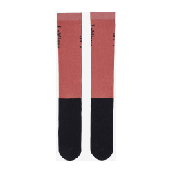 Calze da concorso LeMieux 2 paia Mirtillo rosso Rosa