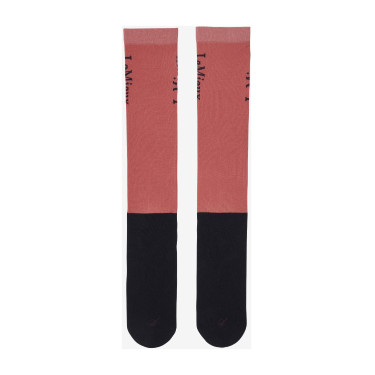 Calze da concorso LeMieux 2 paia Mirtillo rosso Rosa