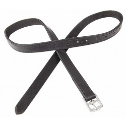 Staffili in cuoio e nylon T de T Staffili in cuoio e nylon T de T