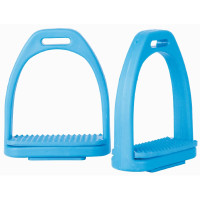 Staffa in plastica colore T di T Blu Staffa in plastica colore T di T Blu