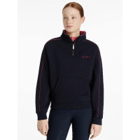 Maglia LeMieux con zip a un quarto Kate Young Rider Pietra Grigio Maglia LeMieux con zip a un quarto Kate Young Rider Pietra Grigio