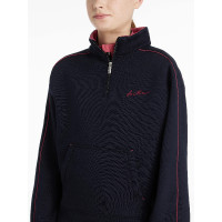 Maglia LeMieux con zip a un quarto Kate Young Rider Pietra Grigio Maglia LeMieux con zip a un quarto Kate Young Rider Pietra Grigio