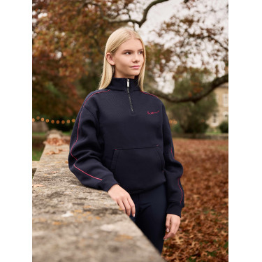 Maglia LeMieux con zip a un quarto Kate Young Rider Maglia LeMieux con zip a un quarto Kate Young Rider