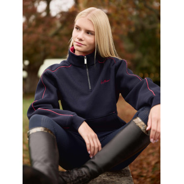 Maglia LeMieux con zip a un quarto Kate Young Rider Maglia LeMieux con zip a un quarto Kate Young Rider