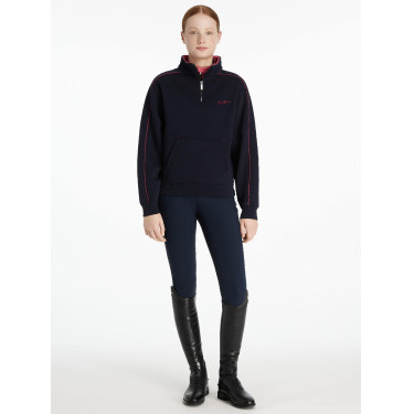 Maglia LeMieux con zip a un quarto Kate Young Rider Maglia LeMieux con zip a un quarto Kate Young Rider