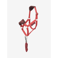 Capestro e lunghina Vogue Hobby Horse LeMieux Mirtillo rosso