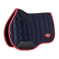 Sottosella misto LeMieux Loire Classic GP Square Blu marino / mirtillo rosso