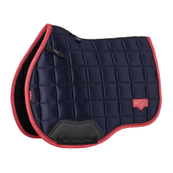 Sottosella misto LeMieux Loire Classic GP Square Blu marino / mirtillo rosso
