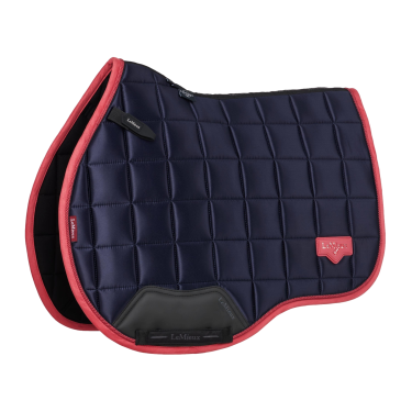 Sottosella misto LeMieux Loire Classic GP Square Blu marino / mirtillo rosso