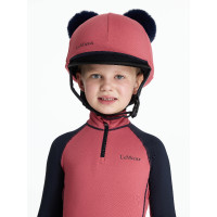 Berretto doppio pompon Mini LeMieux Mirtillo rosso Rosa