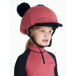 Berretto doppio pompon Mini LeMieux Mirtillo rosso Rosa