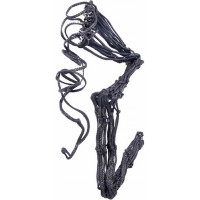 Rete per fieno a maglie larghe T de T Nero