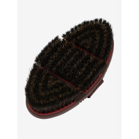 Spazzola LeMieux Flexi crine di cavallo Mirtillo rosso Rosa