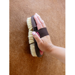 Spazzola LeMieux Flexi Scrubbing Mirtillo rosso Rosa Spazzola LeMieux Flexi Scrubbing Mirtillo rosso Rosa