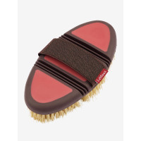 Spazzola LeMieux Flexi Scrubbing Albicocca Arancione Spazzola LeMieux Flexi Scrubbing Albicocca Arancione