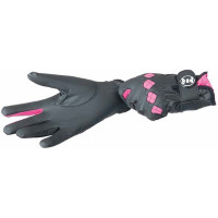 Guanti precisione T di T Nero / fucsia Guanti precisione T di T Nero / fucsia
